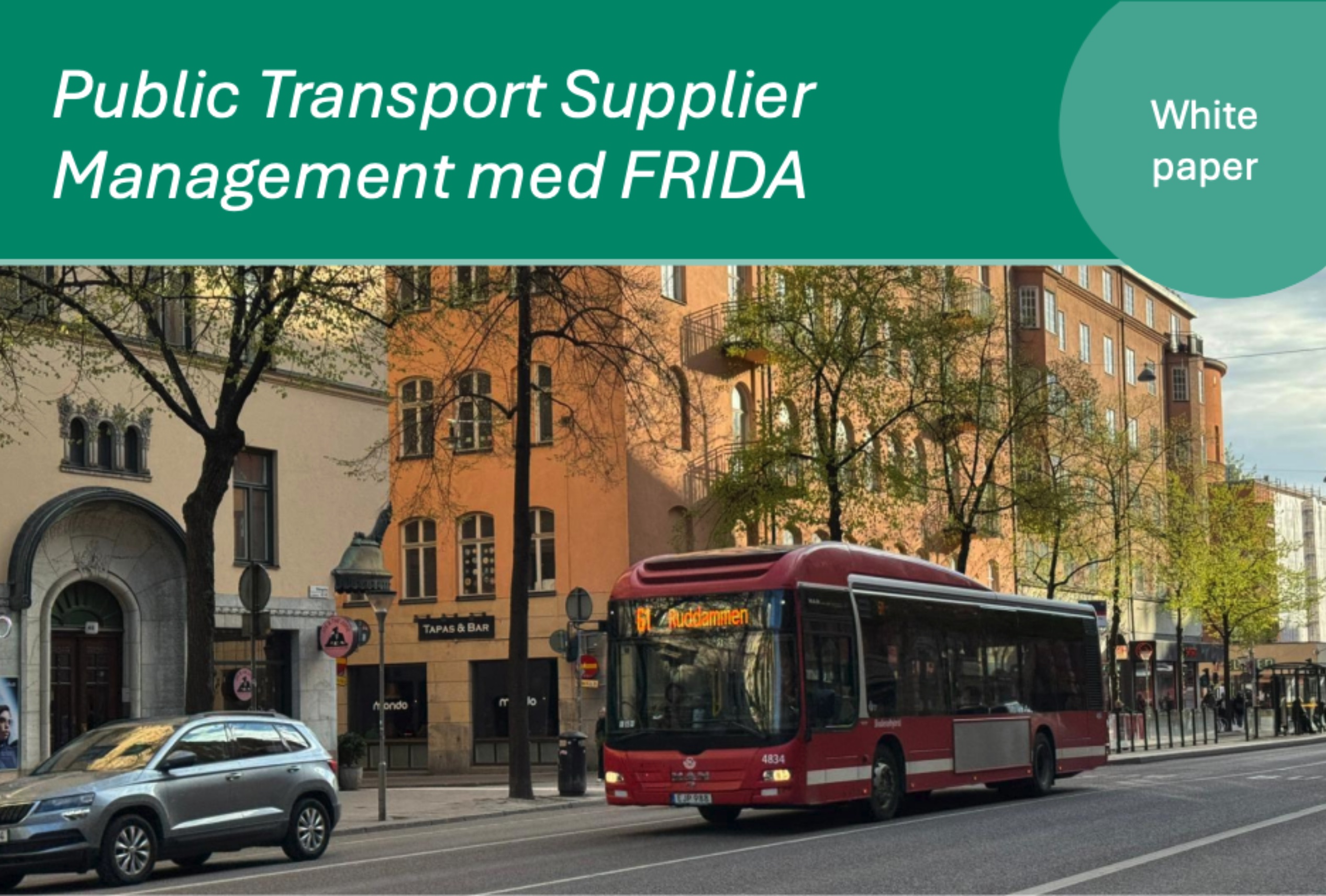 Public transport supplier management Buss